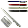3-In-1 Ballpoint Pen with Laser Pointer & LED Flashlight